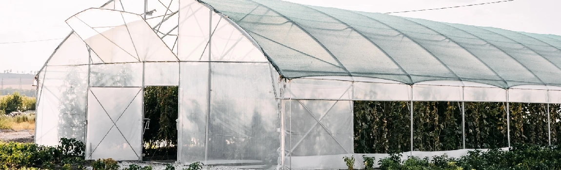 Safe And Reliable Glass Greenhouse in West Pensacola